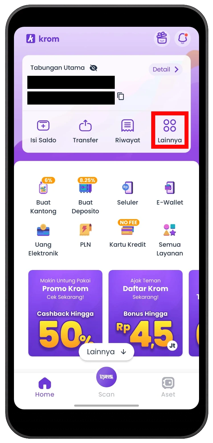 cara-dapat-kode-referral-krom-bank-home